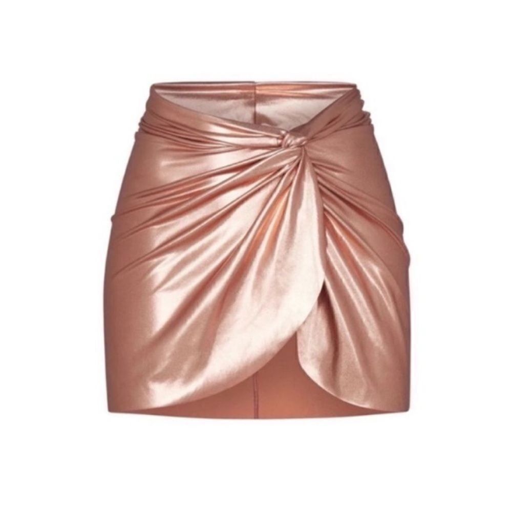NWOT‎ SKIMS Metallic Rose Gold Sarong